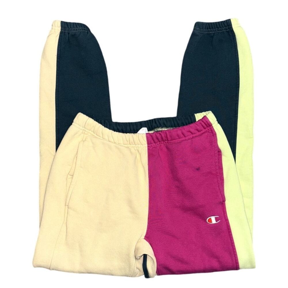 Champion Reverse Weave Color Block Joggers Sweatp… - image 3